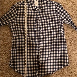 ⭐️ J CREW GINGHAM BUTTON UP